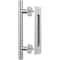 Quiet Glide Stainless Steel Ladder Handle and Recessed Door Pull Hardware Set NT.1499.02.SS - alternate 1